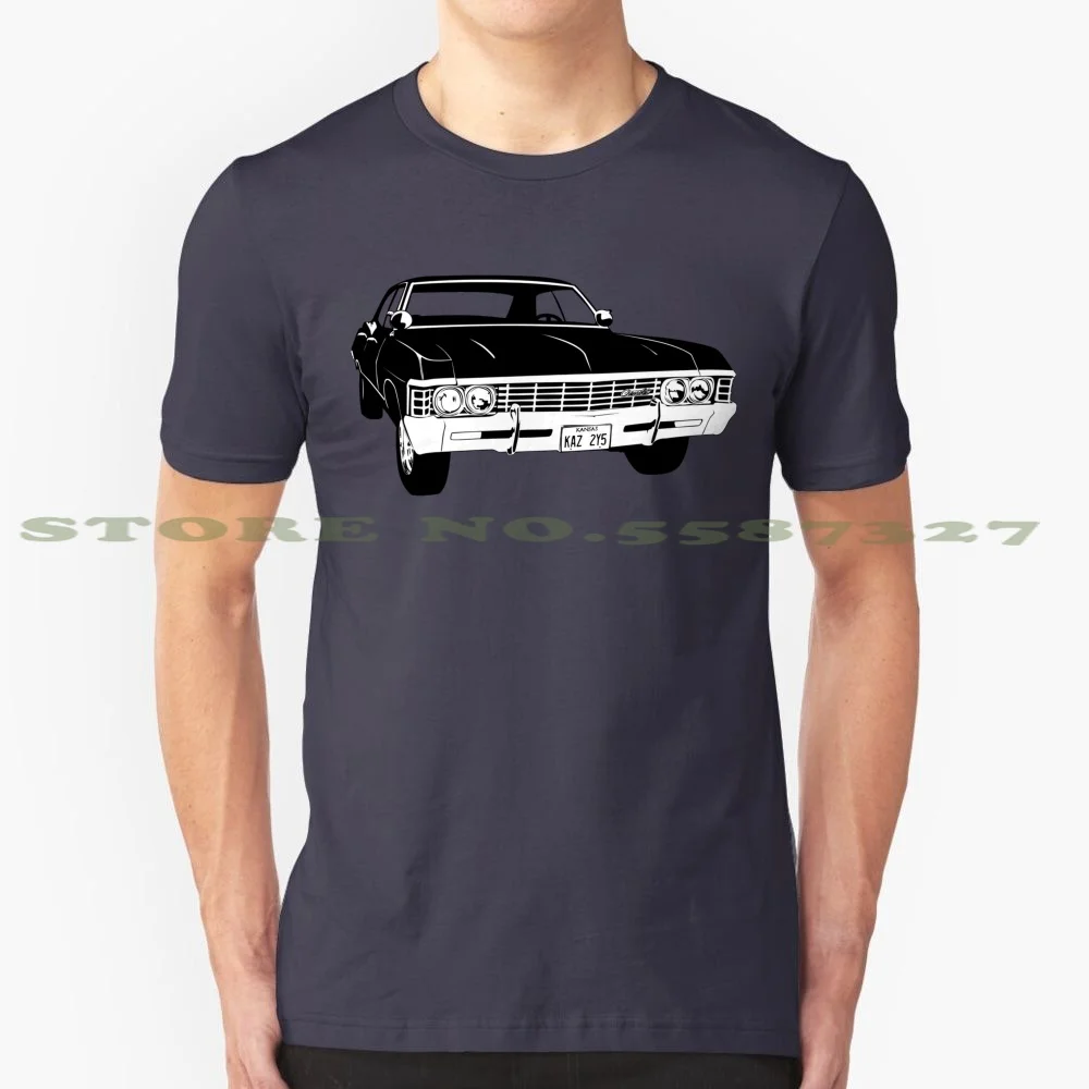 Baby ( Clean Print ) 100% Pure Cotton T-Shirt Supernatural Impala