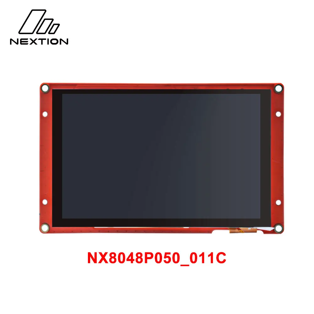 Nextion 5,0 inch LCD-TFT HMI-displaymodule Intelligente serie RGB 65K kleur capacitief/resistief aanraakpaneel zonder behuizing