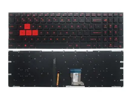 

New for ASUS Rog GL502VM GL502VS GL502VT GL702VS GL702VM US backlit keyboard