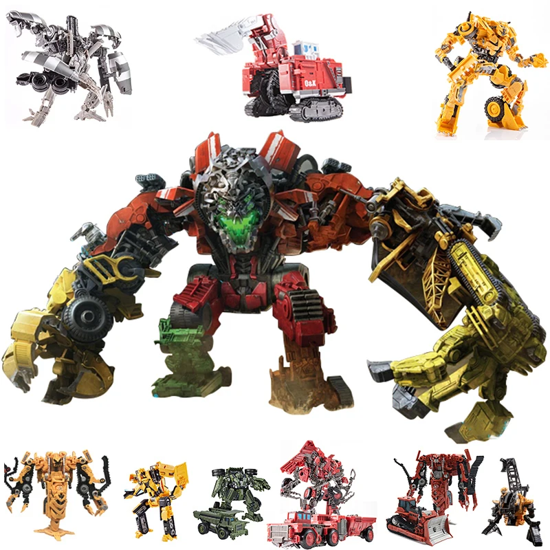 AOYI DD01 DD02 Devastator Transformation Action Figure Toy Devastator Overload Rampage Hightower Long Haul Movie Model Car Robot