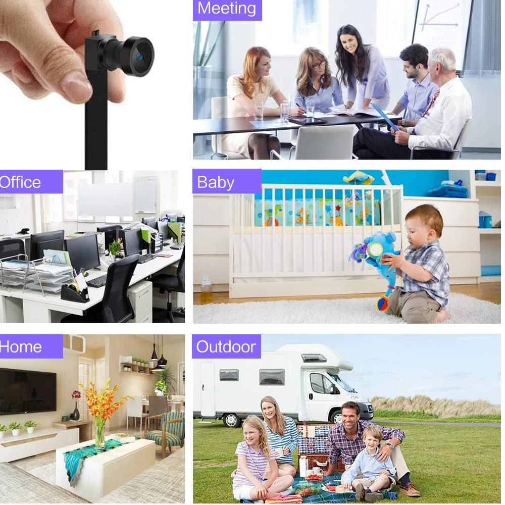 Mini Camera 1080P DIY Portable Wide Angle WIFI Micro Camera Digital Camera diy Video Recorder HD 4K Digital Camera