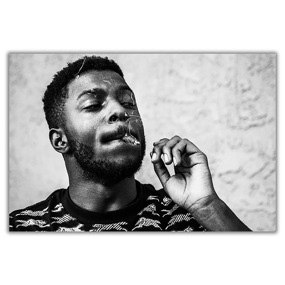 SP056 Silk Cloth Wall Poster Isaiah Rashad Rap Music Art Home Decoration Gift