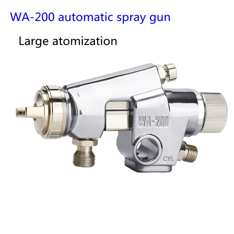 Automatic spray gun WA200 spray gun WA200 spray gun atomizes a large pattern and large area spray