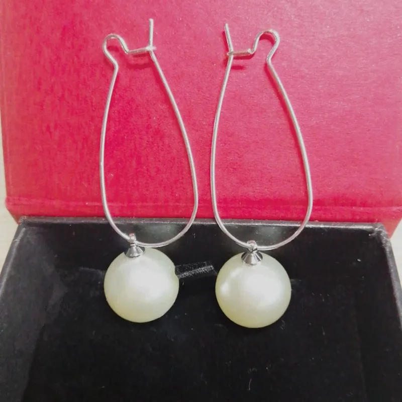 2020 new hot sale earrings fashion wild temperament simple pearl pendant long ladies earrings wholesale