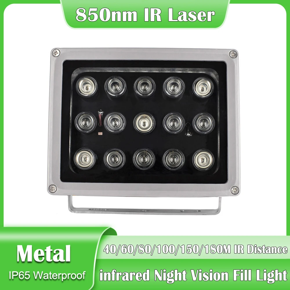 

NEOCoolcam 150m IR Distance 15pcs Array Leds Waterproof Laser infrared Night Vision Fill Light for CCTV Camera 90-60-45-30degree