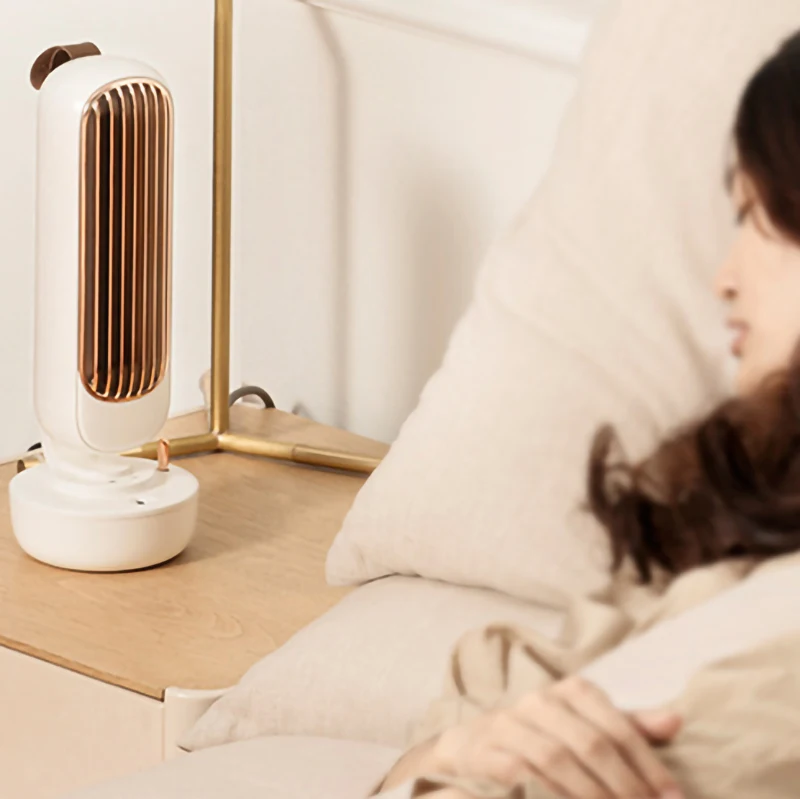 Xiaomi-ventilador de aire silencioso para el hogar y la Oficina, Humidificador multifuncional de escritorio, sin hojas, USB, nuevo, 2021