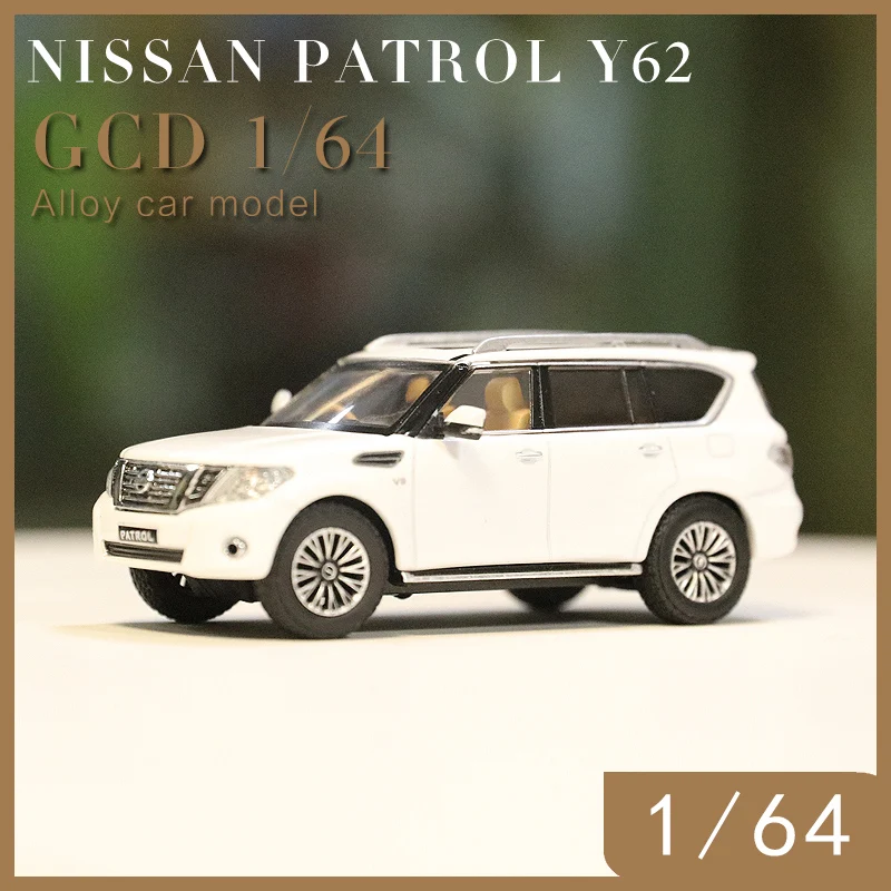 GCD 1:64 Nissan Patrol Y62 SUV  Diecast Alloy Car Model