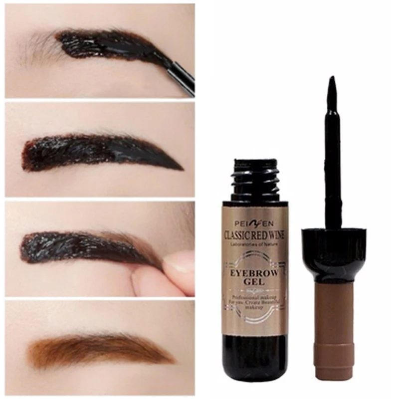 1~10PCS Peel Off Eye Makeup Permanent Eye Brow Tattoo Tint Long-lasting Waterproof Dye Eyebrow Gel Cream Make Up Cosmetics