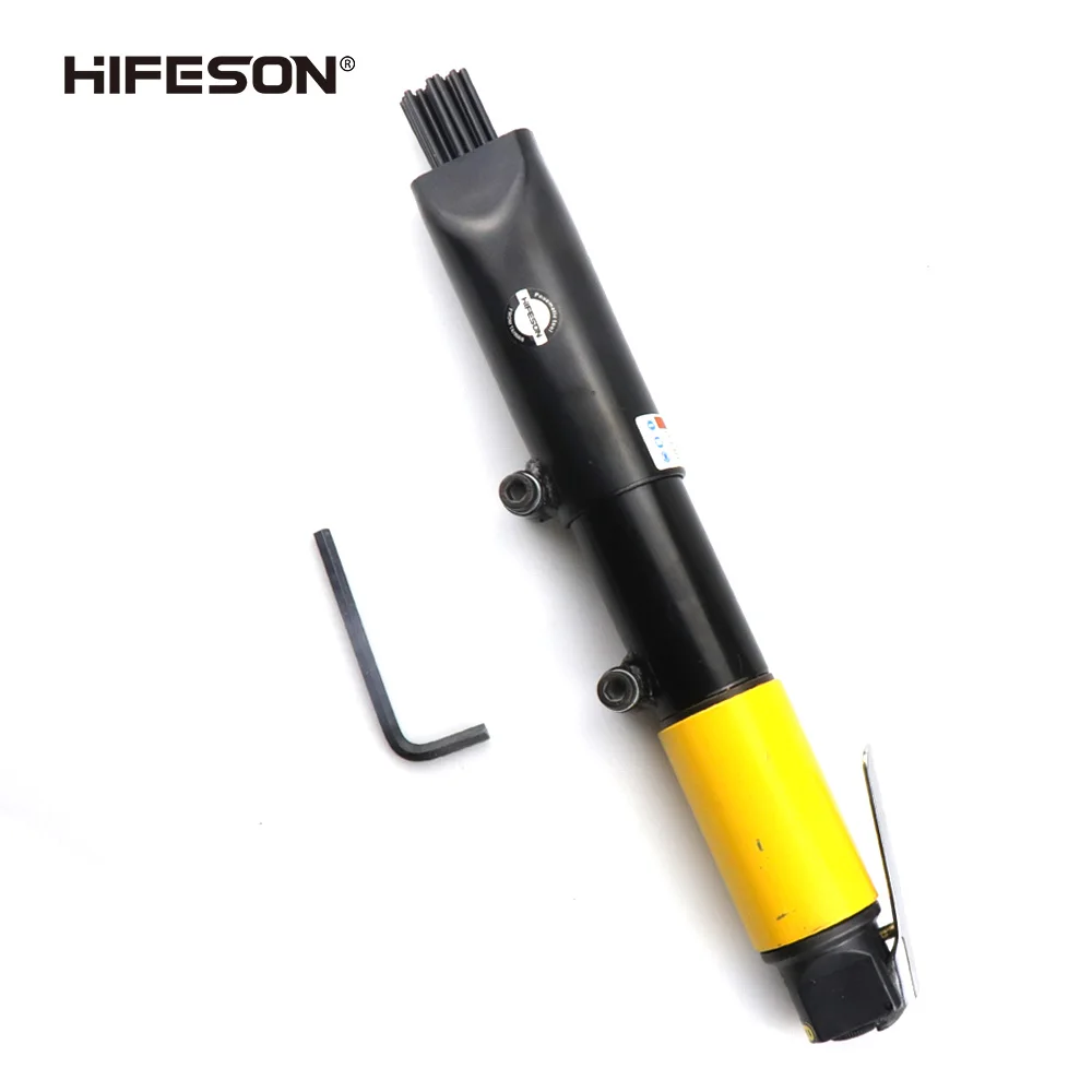 

High Quality T4 Air Derusting Gun 3mm 19PCS Needle Gun Derusting Shovel Knocking Rust Gun Deburring Paint Welding Spot