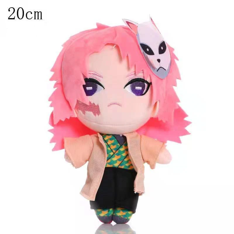 Original 20cm Dämon Slayer Klinge Plüsch Spielzeug Kimetsu Keine Yaiba Kamado Tanjirou Tomioka Giyuu Agatsuma Zenitsu Douma Sabito plüsch