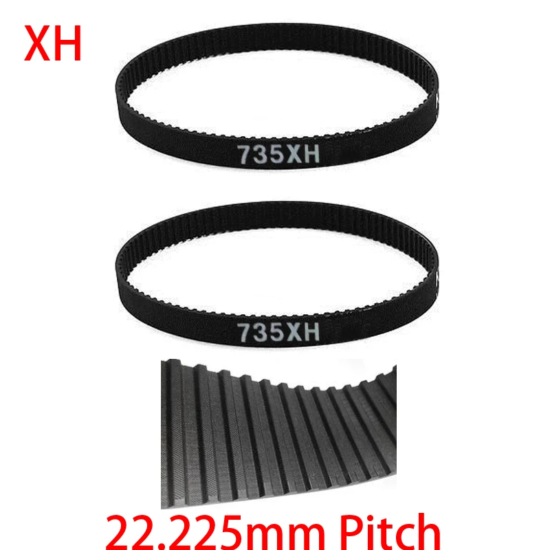 560XH 64 Trapezoid T Tooth 1422.4mm Girth 55mm 80mm To 100mm Width 22.225mm Pitch Cogged Transmission Timing Synchronous Belt