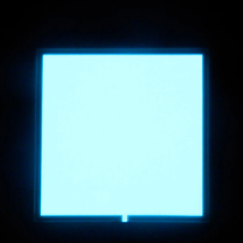 El Panel 10X10CM Met DC12V Inverter 7 Kleuren Voor Optie Diy Light Panel