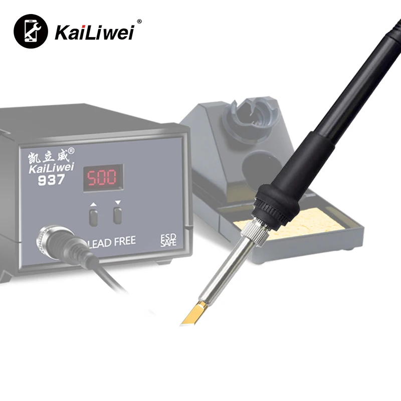 Universal 936 937 Soldering Iron Tip For Soldering Station Solder Iron Welding Tip Head Top Sting Lead-free Tools