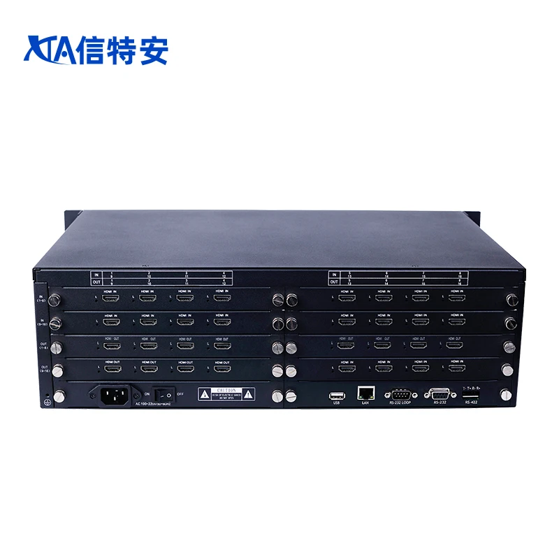 Matrix Switcher 4x4/8x8/16x16 8 in 8 out For HDMI Digital Mixed Audio And Video Engineering Level Seamless Switching