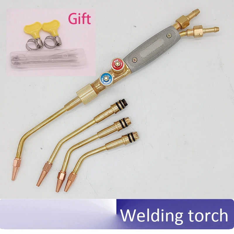 High-grade welding torch Japanese type Jet torch Gas welding tools Oxygen acetylene Portable propane welding gun