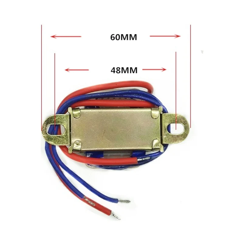 EI35 Power Transformer AC 6V 9V 12V 15V 18V 24V 30V 36V Output Voltage 2W Copper Core Input 220V Single/Dual Voltage Copper