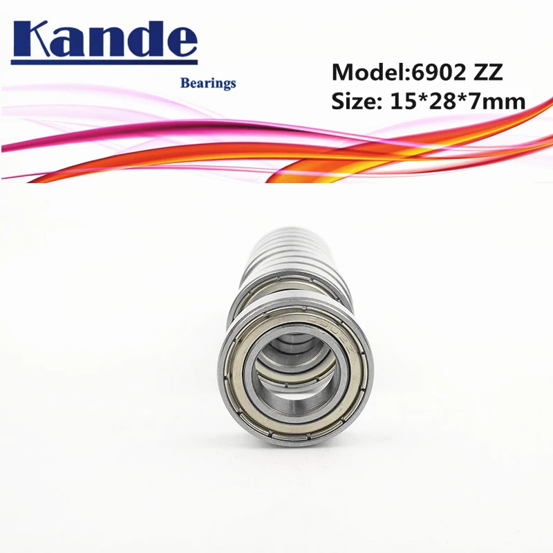 6902ZZ 10Pcs 15X28X…