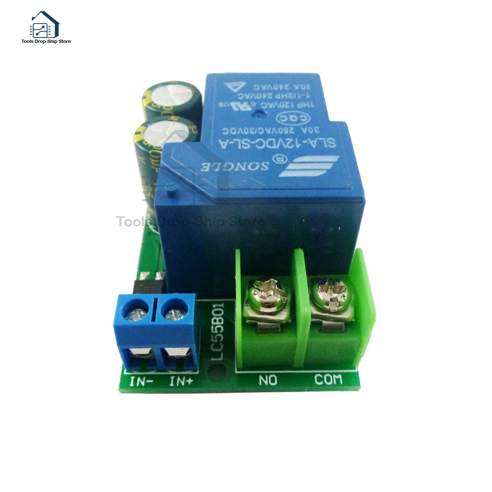 Imagem -05 - Potência Água Controlador de Nível Automático Líquido Sensor Interruptor Válvula Solenóide Motor Bomba Controle Relé Board 12v 30a Alta