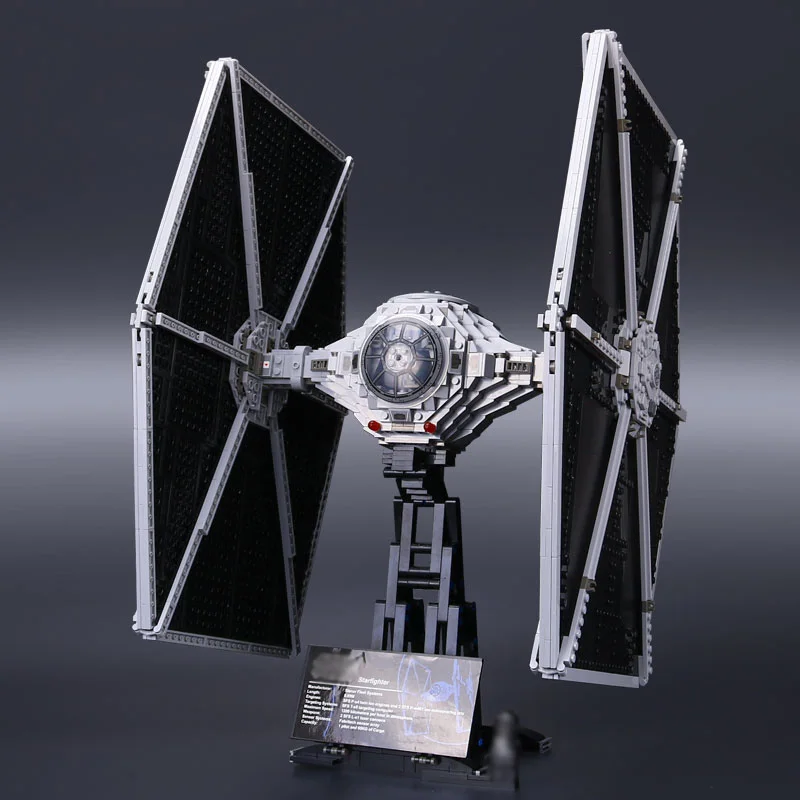 1685 шт. Star Battle TIE Fighter Imperial Флагманский космос 05036 Модель Строительные блоки Игрушечный кирпич Подарки Совместимость 75095 35007