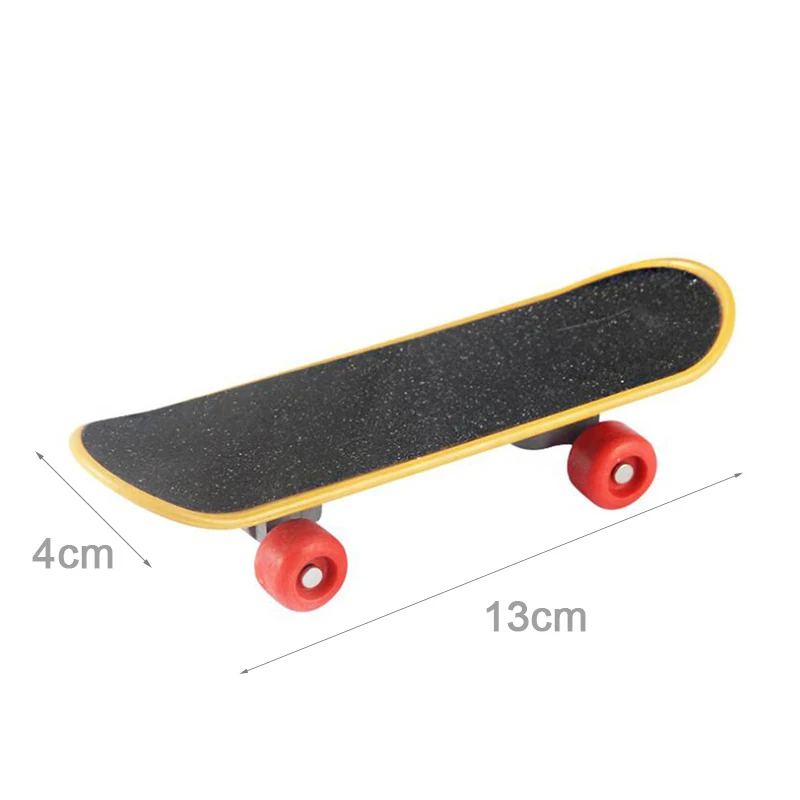 3 PCS Fingerboard Finger Scooter Mini Skateboard Deck lega/plastica Antistress Tech staffa pannello Desktop Non giocattoli Training