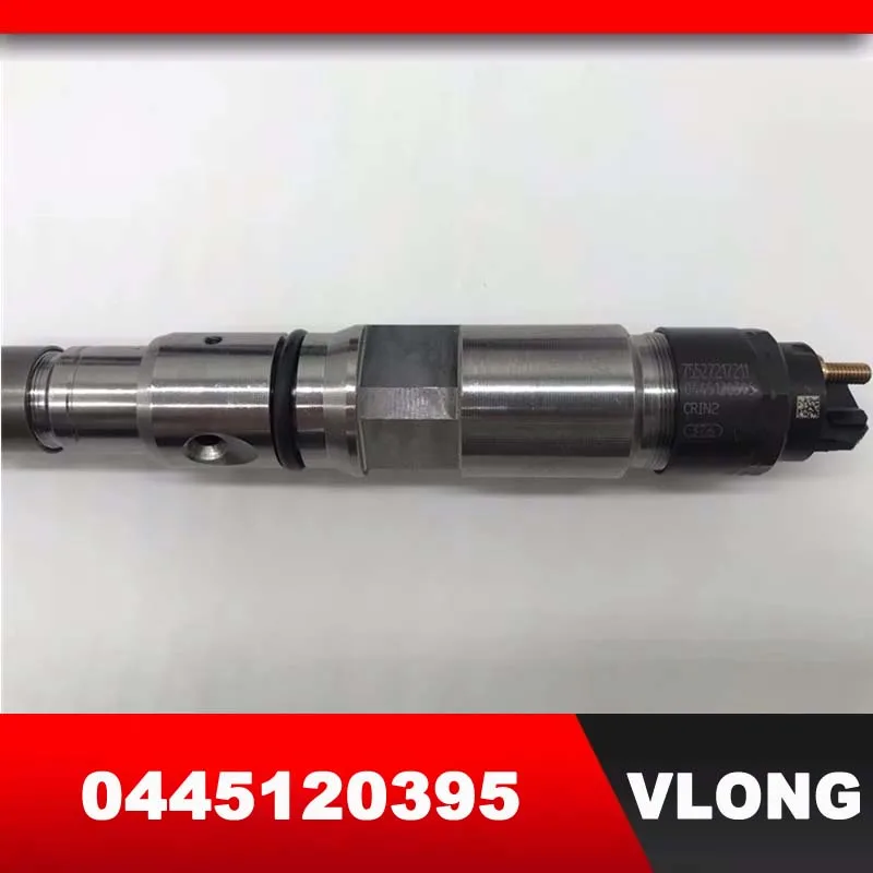 Genuine New Diesel Engine Common Rail Fuel Injector 0445120247 0445120395 for FAW XICHAI 1112010-640-0000