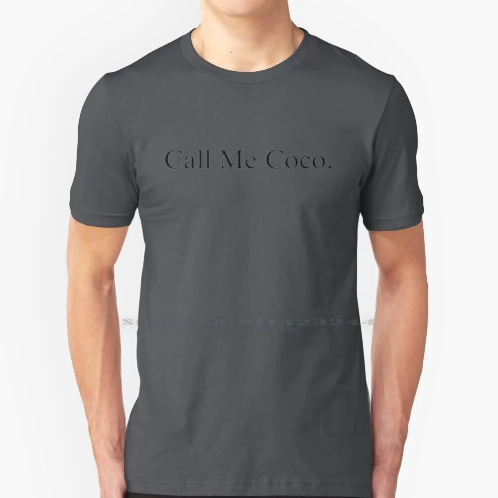 Coco Gauff Call Me Coco T Shirt Cotton 6XL Coco Gauff Tennis Us Open Wimbelton Serena Williams Venus Novak Rodger Federer