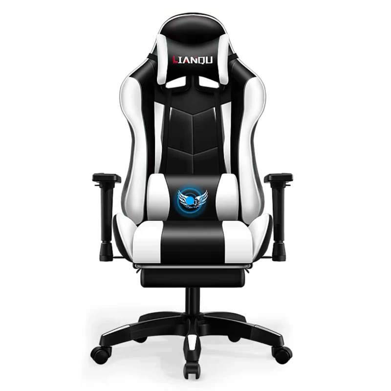 New products WCG gaming chair ergonomic computer armchair office home swivel massage chair lifting adjustable chair