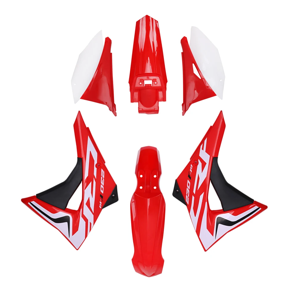 Motorcycle Plastic Kits Front Rear Fender Fairing Cover Spoiler Side Panels For HONDA CRF230F crf 230 f 2020