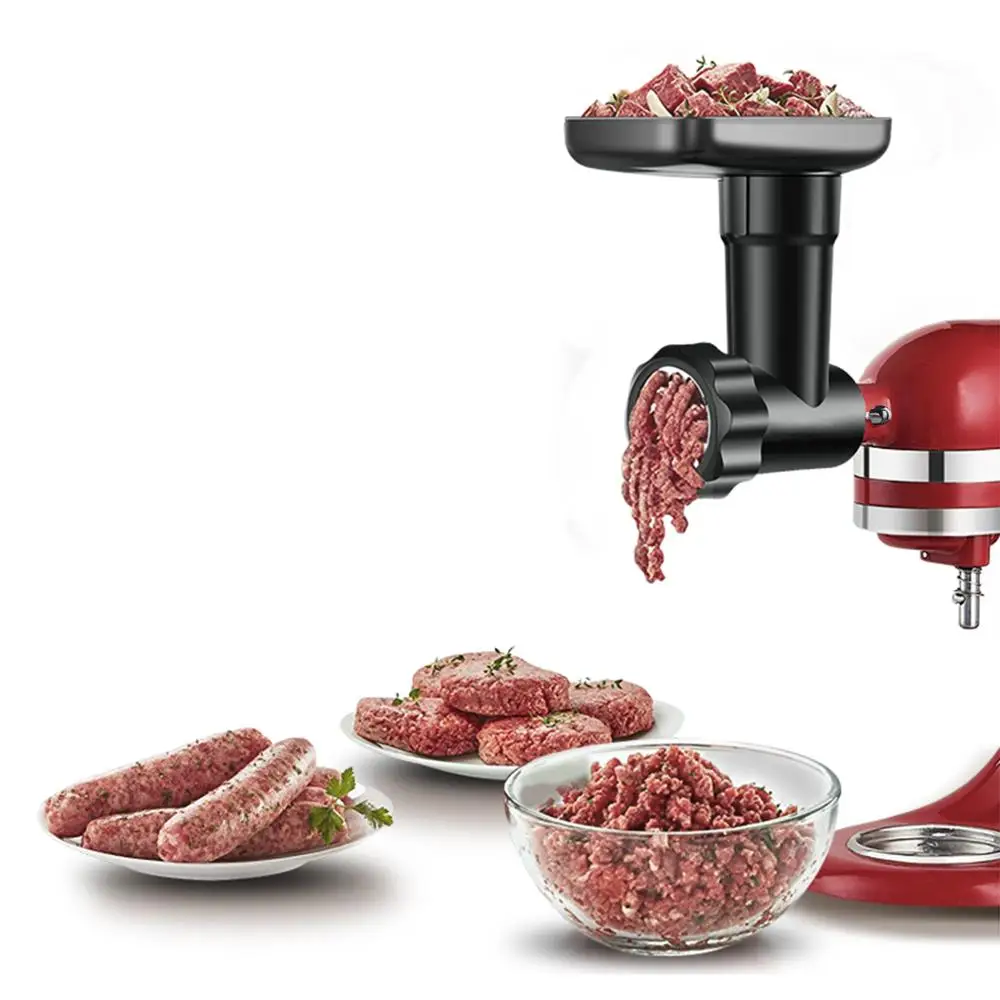 2024 new high quality Food Meat Grind Attachment Accessory for KitchenAid Stand Mixer- Included 2 Sausage Filler Tubes