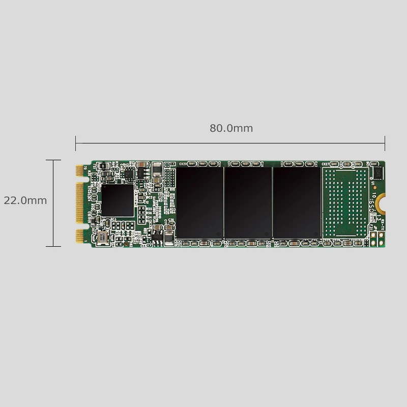 Imagem -02 - Silicone Potência A55 m2 Sata3 128gb 256gb 512gb M.2 2280 Ngff Sata3 6gbps Unidade de Estado Sólido Interno Disco Rígido para Laptop Desktop