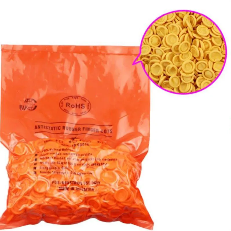 500g Usa E Getta Anti Static Lattice di Gomma Finger Culle Sopracciglio Guanti di Estensione Pratico Off Strumento di Estensione Del Ciglio Accessorie