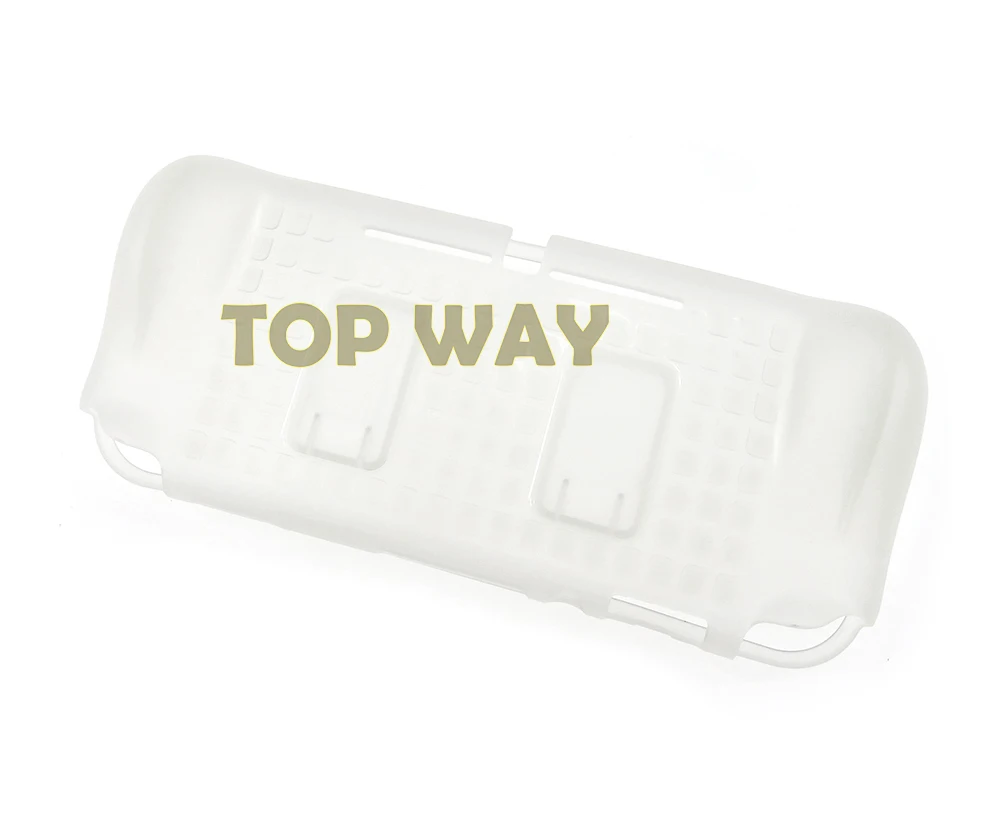 Capa transparente para nintendo switch lite, tpu macio, à prova de queda, capa protetora com espaço para cartão, 1 peça
