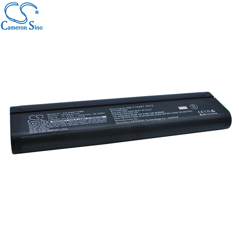 CameronSino Battery for HP VA7100 JDSU MTS-6000 fits Philips 989803129131 Medical Replacement battery 7800mAh/86.58Wh 11.10V