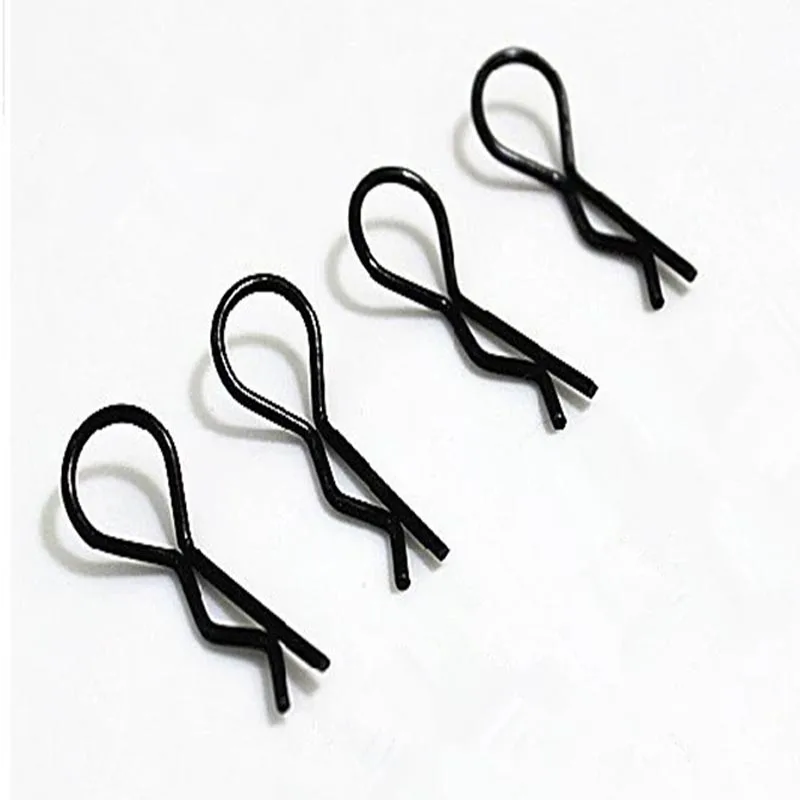 8pcs Stainless Steel Body Clips Pins For Redcat Racing HPI Himoto HSP 02053 1/10 1/16 1/18 RC Car Shell Truck Buggy Toys