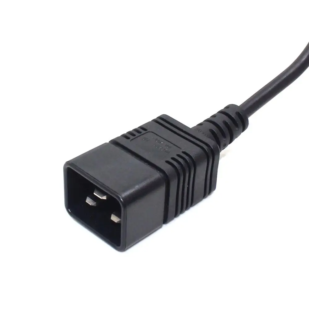 2m IEC C20 to C13 UPS Extension Cables, PDU Distribution Power Cord,Connect with C14 and C19 Power Extension Cord