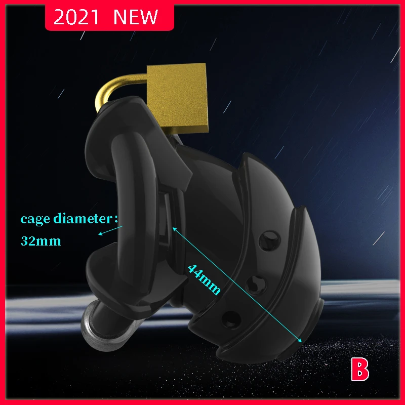 BLACKOUT 2021 New Male Nub Silicone Fully Restraint Chastity Device Cock Cage Adjustable Cuff Penis Ring Belt Sex Toys