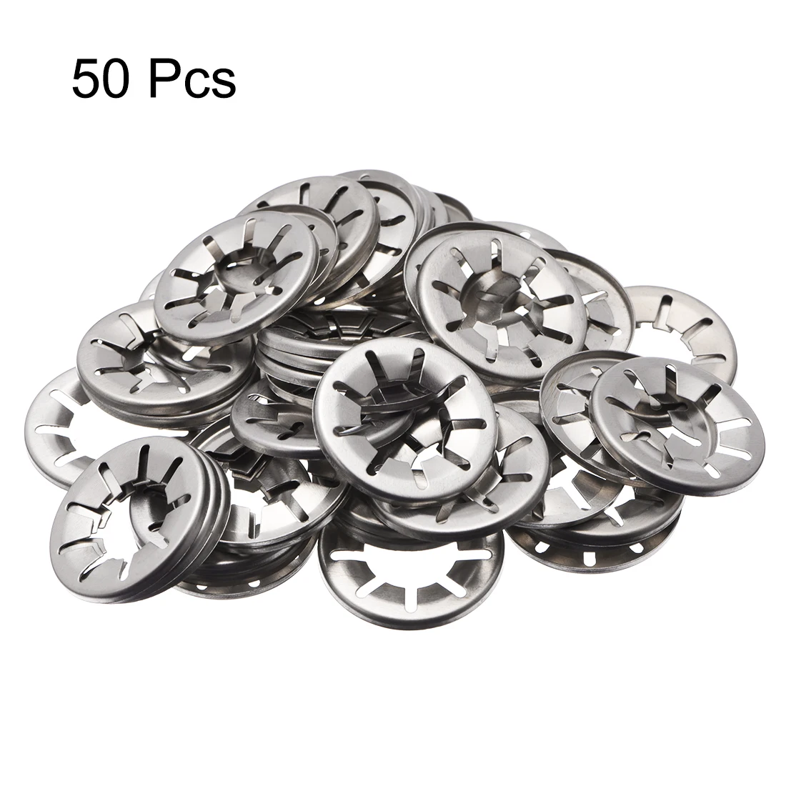Uxcell 50pcs M20x40 Washers Internal Tooth Push On Locking Washers Clips Fasteners Assortment Kit