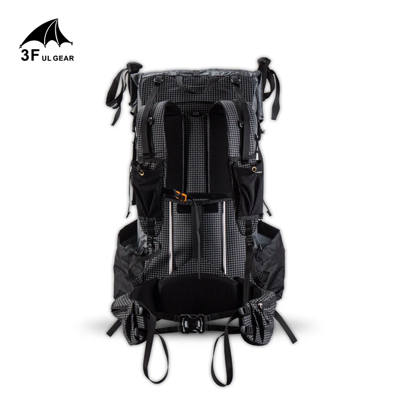 3F UL GEAR Backpack Ultralight Frame YUE 45+10L Outdoor Hiking Camping Lightweight Travel Trekking Rucksack men woman Adjustable