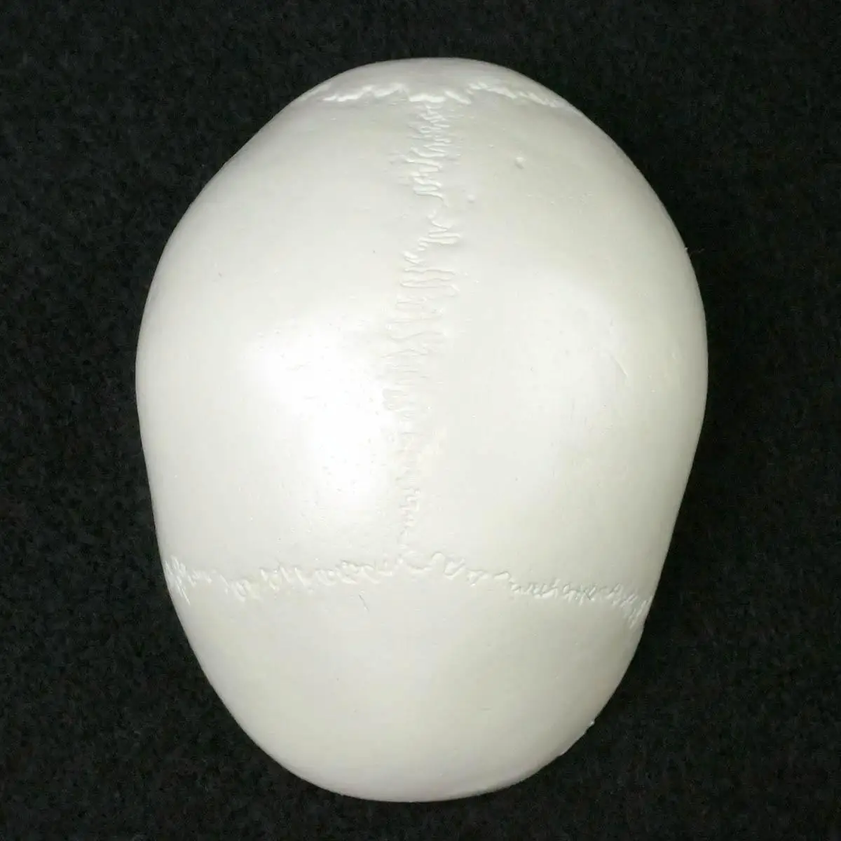 Cabeza de anatomía anatómica humana, Cráneo pequeño de PVC, modelo médico conveniente, 92x99x71mm