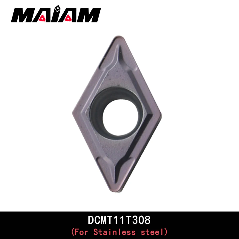 DCMT Rhombus turning tool DCMT11T3 DCMT11T304 DCMT11T308 insert sduc sducr sducr11 carbide turning tool rod insert k11 dcmt11