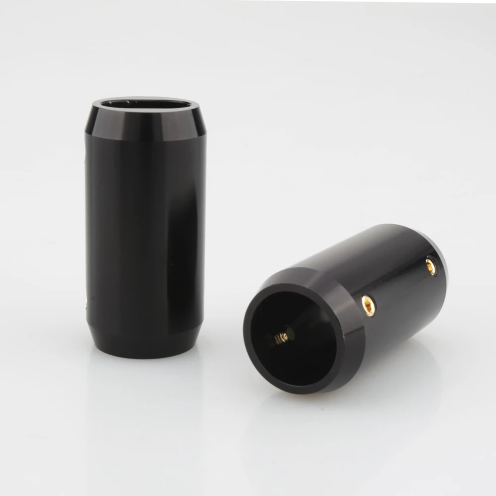 4X Audiocrast AY01B pantaloni Boot Y Splitter 1 a 2 bi-wire splitter Audio connettore filo fai-da-te altoparlante nero cavo cavo pantaloni stivali