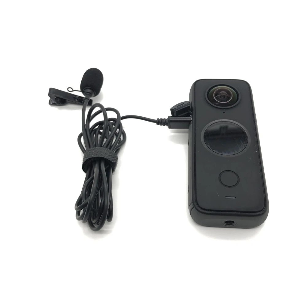 microphone official mic audio for Insta360 one x2 x3 no need mic adapter Handheld camera Accessories hi-fi sound noise reduction