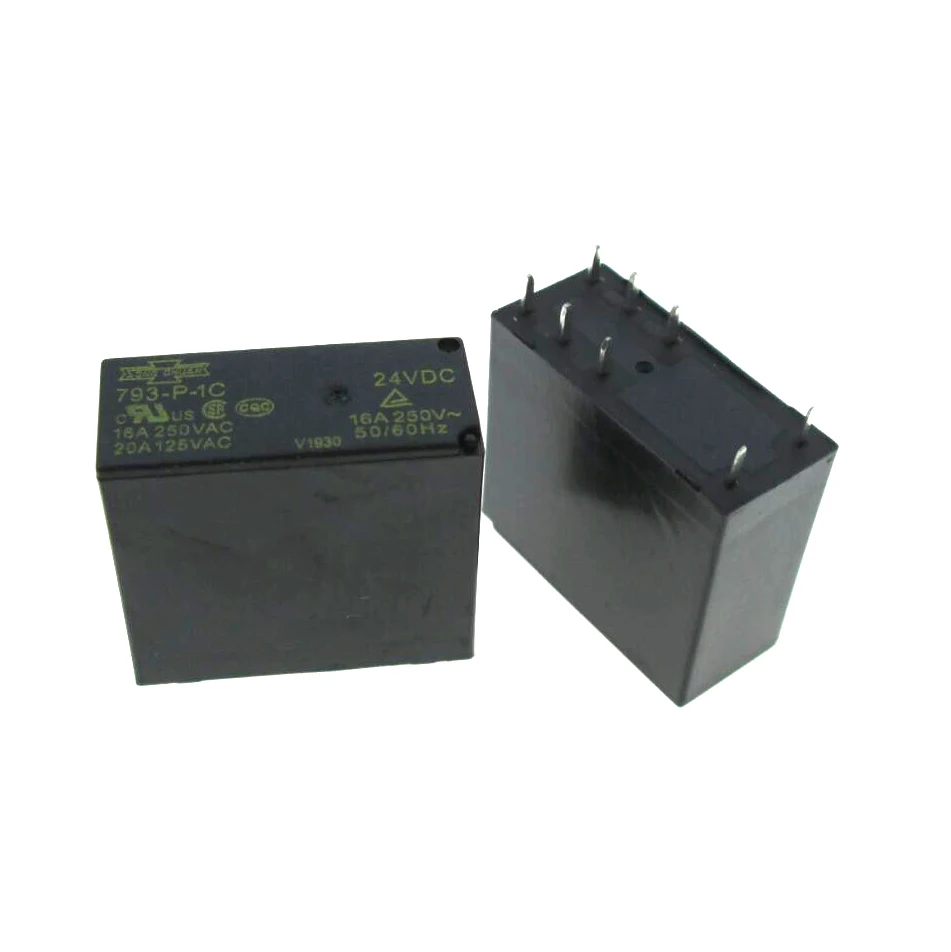 

NEW relay 793-P-1C-24VDC 793-P-1C 24VDC 793-P-1C-S-24VDC 793P1C 24VDC DC24V 24V 16A 250VAC 8PIN