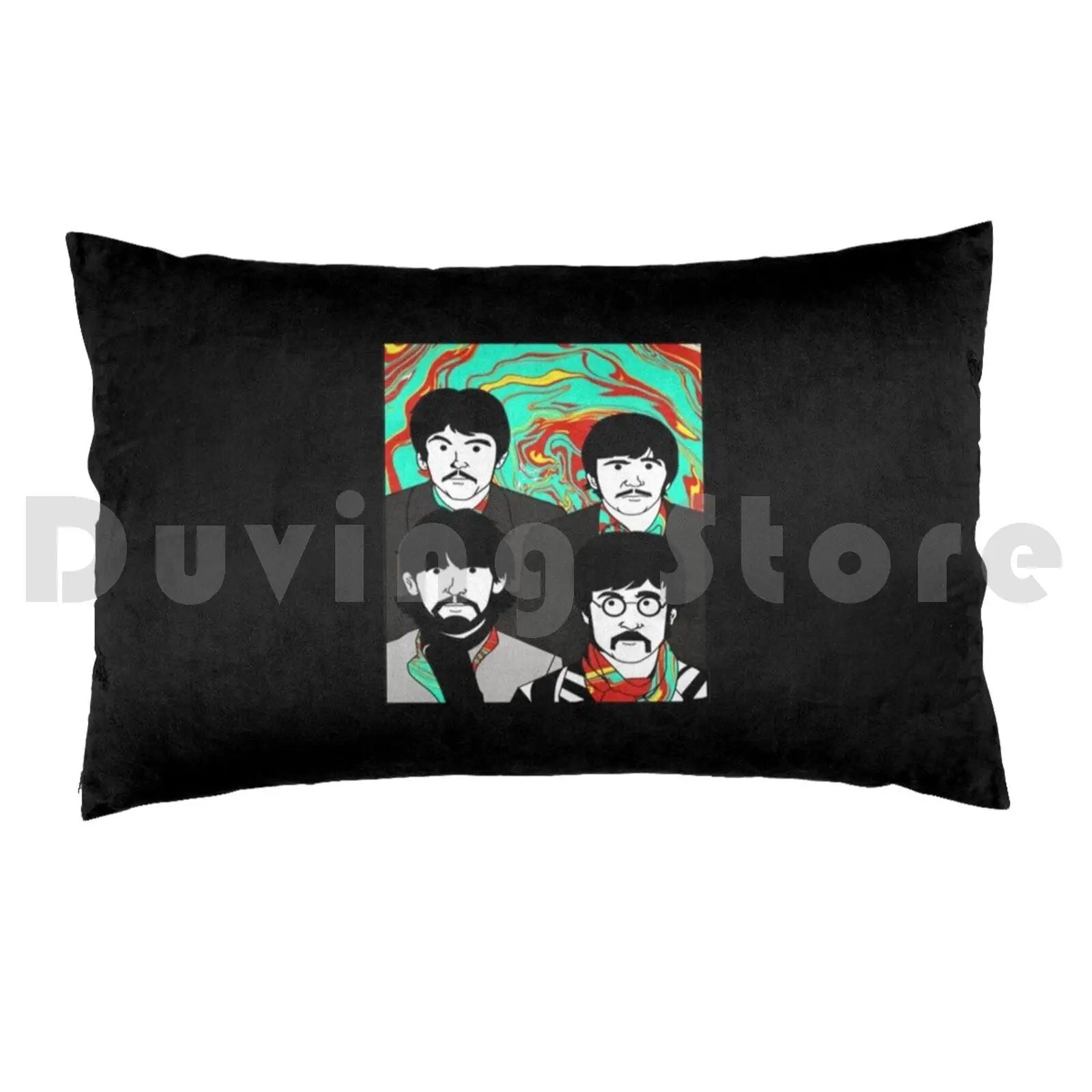 The PotraitPillow case Art Parody Yesterday The Ringo Across The Universe Eleanor Rigby