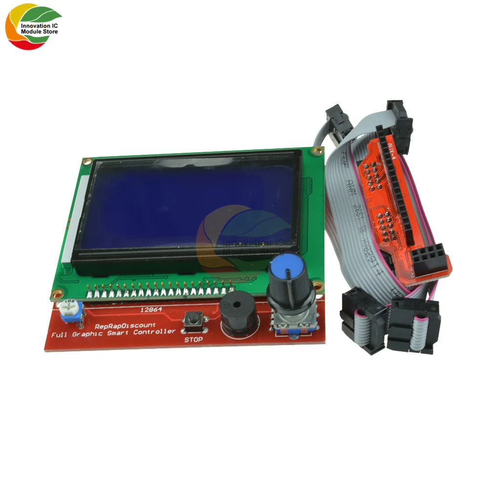 12864LCD Display Control Adapter Board Smart Adapter Controller Reprap Ramp 1.4 1.6 Mega2560 Board 2004LCD 12864LCD Control