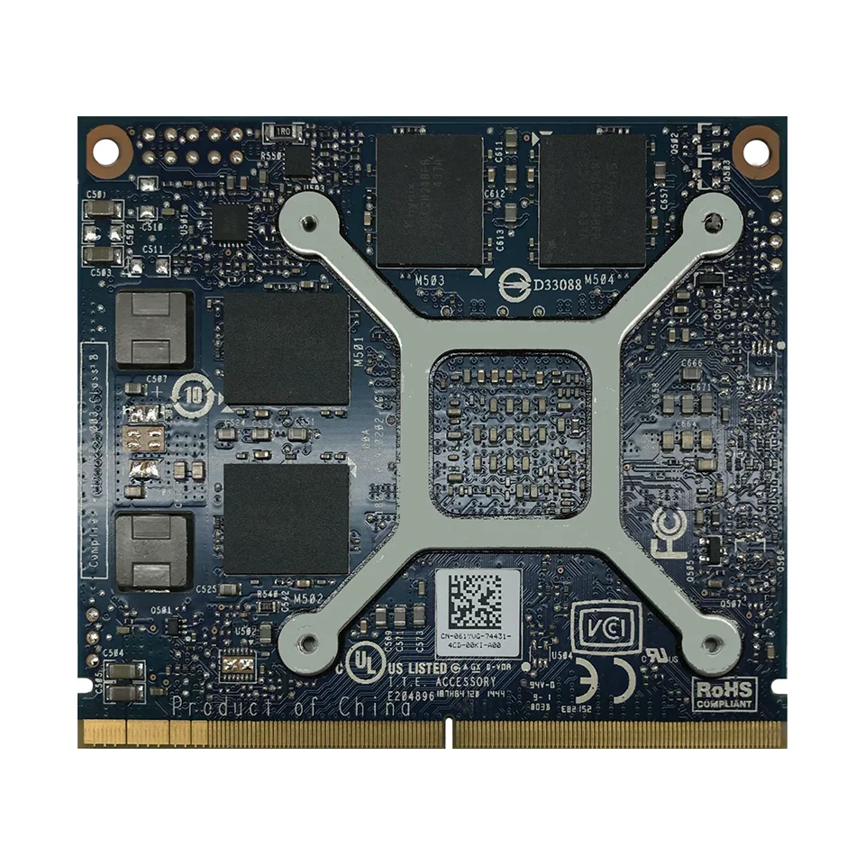 Imagem -03 - Quadro K2200m K2200 Gddr5 2gb Placa de Vídeo com X-bracket N15p-q5-a2 para Dell M6700 M6800 hp Zbook15 g1 g2 8570w 8770w