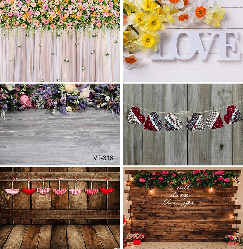 

Valentine's Day Backdrop for Photography Sweet Love Celebration Poster Banner Photo Background Decor Vinyl Props Photo Studio