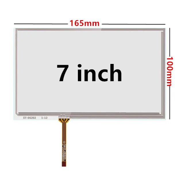 6.2/7/8 zoll Widerstand Digitizer Touch Screen Panel Glas Für Auto DVD GPS Navigation Multimedia Ersatz Teile