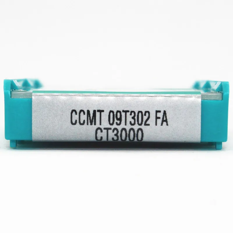 10 piezas CCMT09T302 FA CT3000 CCMT 32.50.5 pequeño rombos Cermet inserto de giro interno