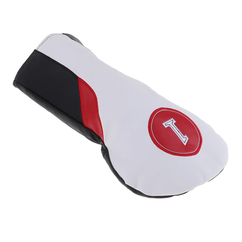 Golf Club Headcover 460cc Driver Wood Head Cover No. 1 3 5 Cue Sleeve Universal Replacement Golf Head Protector Cover